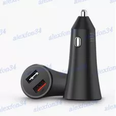 Автомобильное зарядное устройство Xiaomi Car Charger 37W 2USB